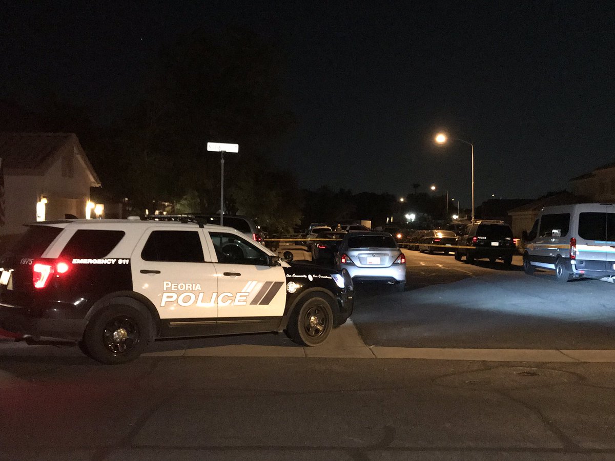 Peoria police investigating a accidental shooting at 107th Ave and Deer Valley road 