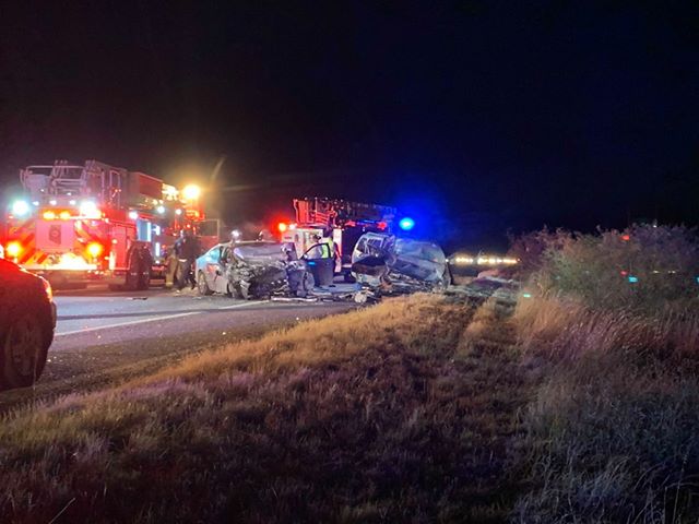 Emergency crews responded to a fatal head-on crash in Sierra Vista, early this morning. One person has died and one was transported to the hospital with injuries