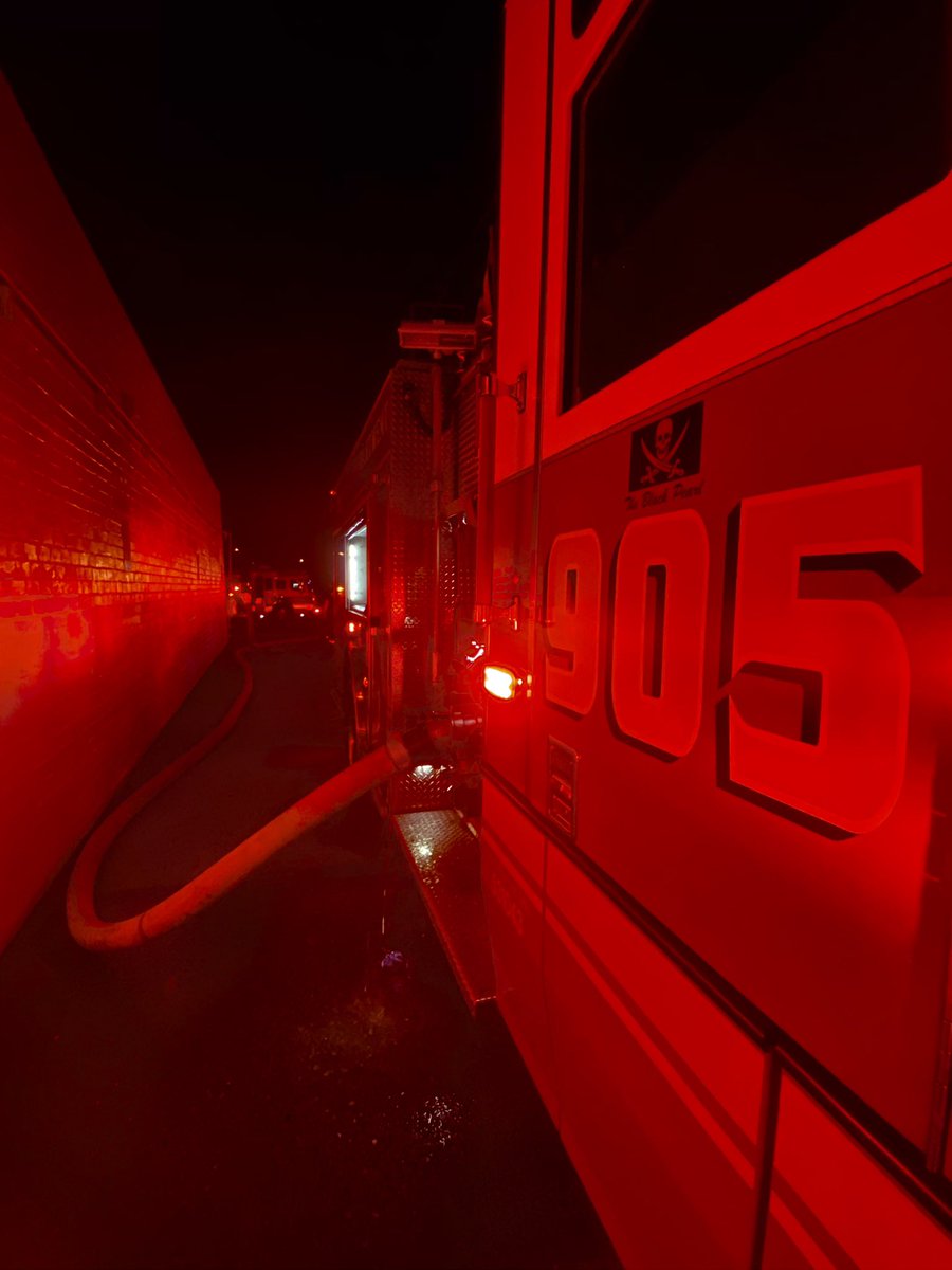 Central Phoenix fire crews heroically extinguished an apartment fire attached to an ice cream store early this morning. The structure was saved and all civilians and firefighters are out safe