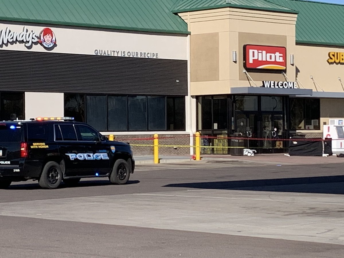 A shooting overnight in Tolleson at the Pilot truck stop. 99th Ave and I-10. Police are currently investigating. @FOX10Phoenix will have more information as it becomes available.