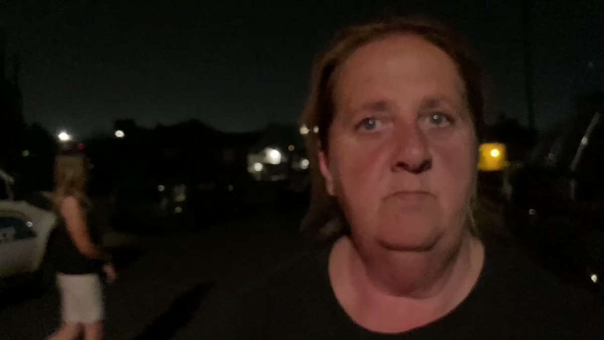 Speaking to neighbors living near the @PhoenixPolice Officer Involved Shooting off Cactus Road and 24th Street.   Lydia says she was alerted to stay inside her home by a police helicopter.