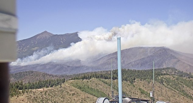 Structure protection ongoing in the Timberline estates area as a spot fire is becoming established and threatening homes. Less than 20 minutes away until the 1 pm hour