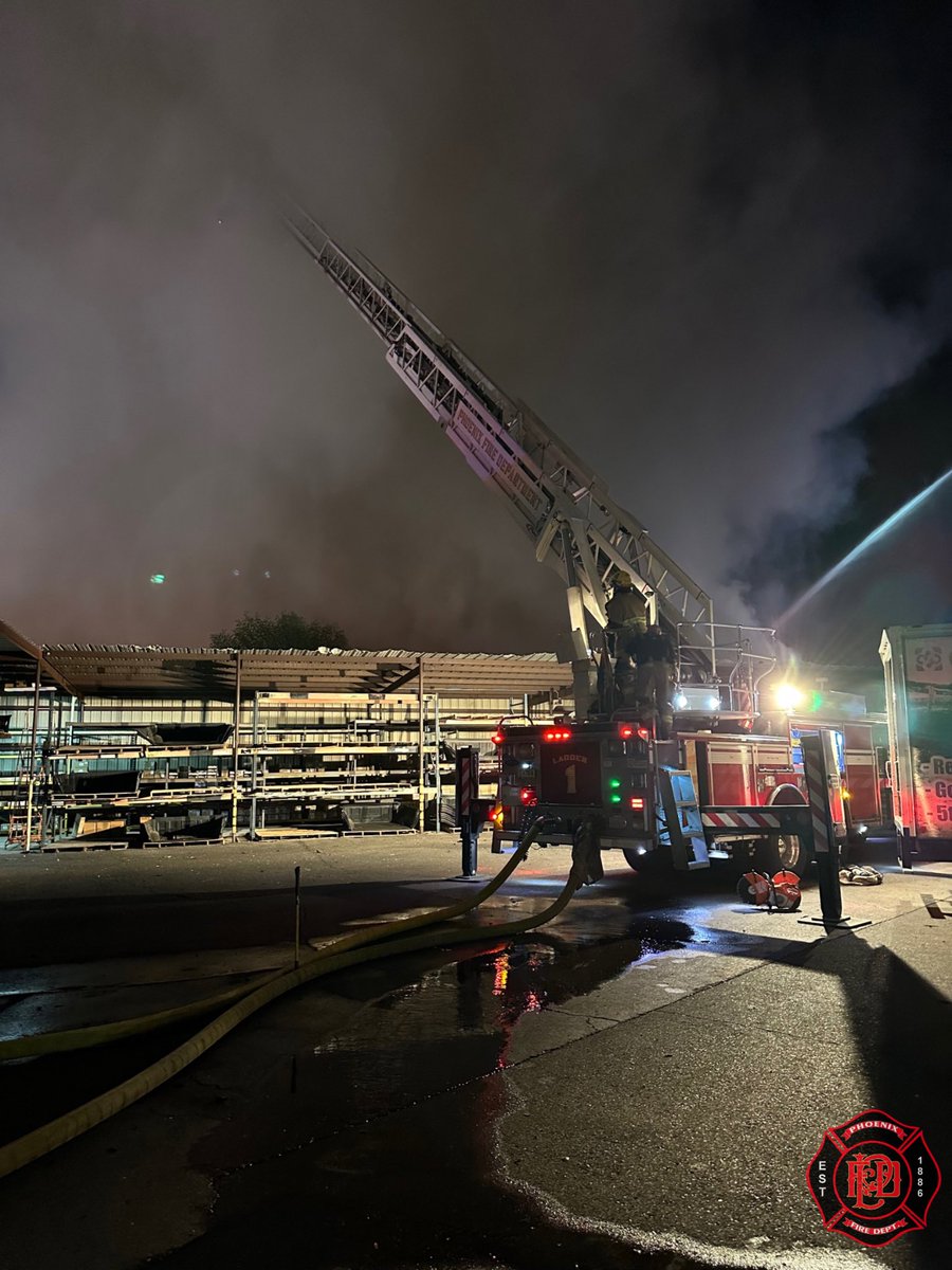 The property owner stated that the building is used as a liquidation distributor for drug and grocery store products. Crews will remain on scene throughout the night to assure all remaining hotspots are extinguished