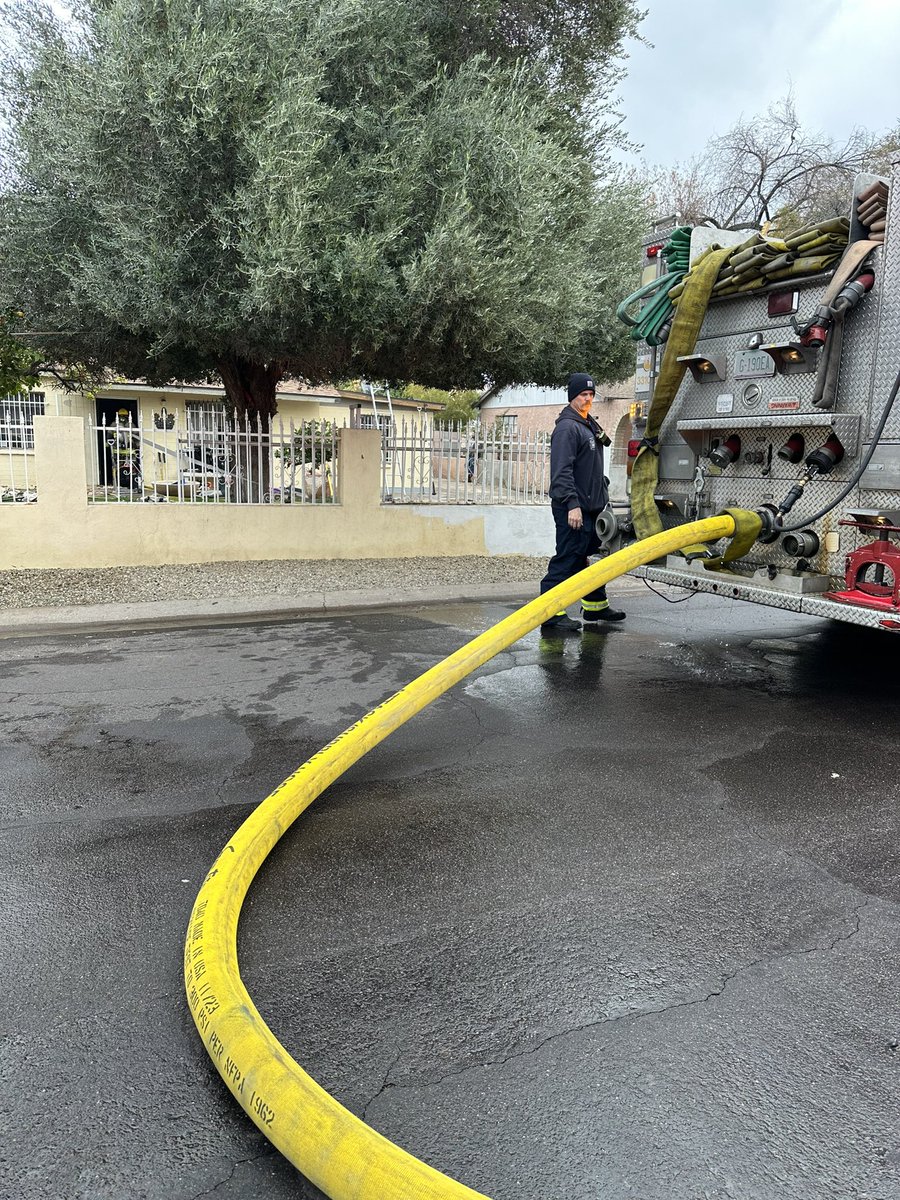 Firefighters make a stop on a kitchen fire in a home located near Central and Roeser. Crews arrived on scene around 9:30a, found a working fire inside the home. After a quick search, the fire was extinguished. The home was not occupied, neighbors called 911. Cause not yet determined