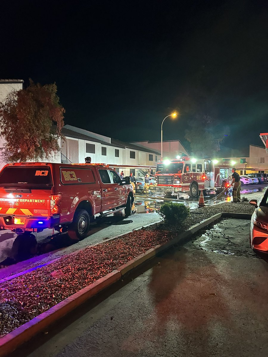 One adult and one child have been rushed to the hospital in critical condition as a result of an apartment fire located near 70th Ave. and Indian school Rd. Firefighters arrived on scene to find thick black smoke &amp; performed a search of the apartment and located the victims