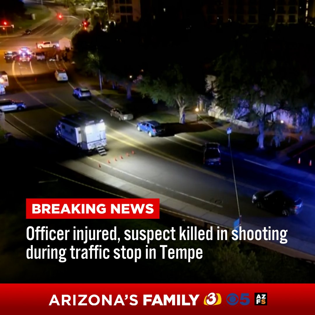 A suspect is dead and an officer is recovering from his injuries after an officer-involved shooting on Tuesday night in Tempe.