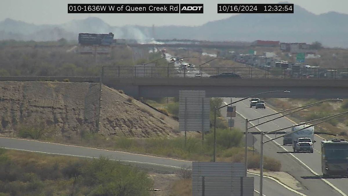 A deadly crash involving four vehicles has closed Interstate 10 south of Phoenix, the Arizona Department of Public Safety said