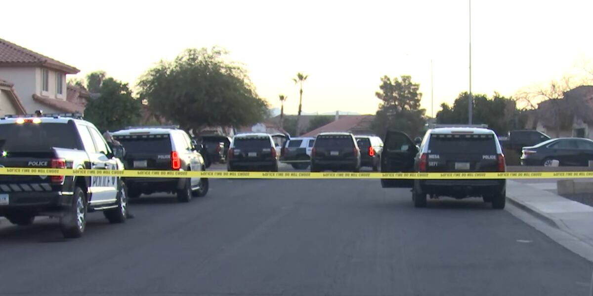 1 injured in shooting in Mesa; police investigating