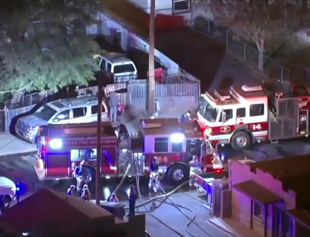 Officials say a woman has died after a mobile home fire last night near 43rd Avenue and Van Buren Street in west Phoenix