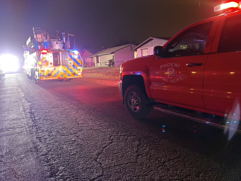 Firefighters from Phoenix and Glendale have extinguished an attic fire near 51st Ave and Cactus Rd. The Community Assistance Program is assisting with a family of four that have been displaced. No injuries were reported, and the cause is under investigation