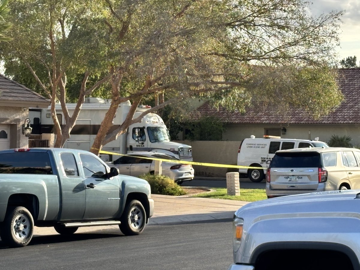 Officer Involved Shooting early this morning in a Gilbert neighborhood near Lindsay Rd and Guadalupe Rd. Gilbert PD confirmed the shooting, and that no officers were injured. 